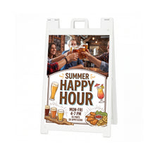 Custom A-Frame Sign Display Board