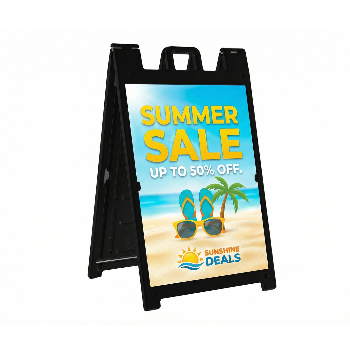 Custom A-Frame Sign Display Board