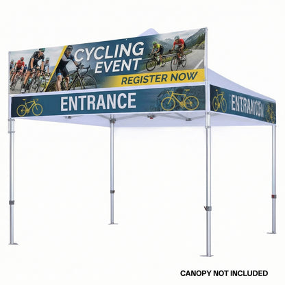 Custom Canopy Banner