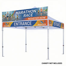 Custom Canopy Banner