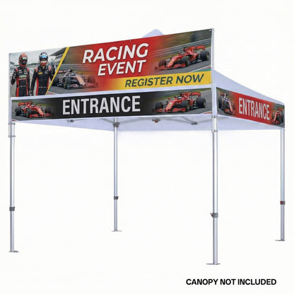 Custom Canopy Banner
