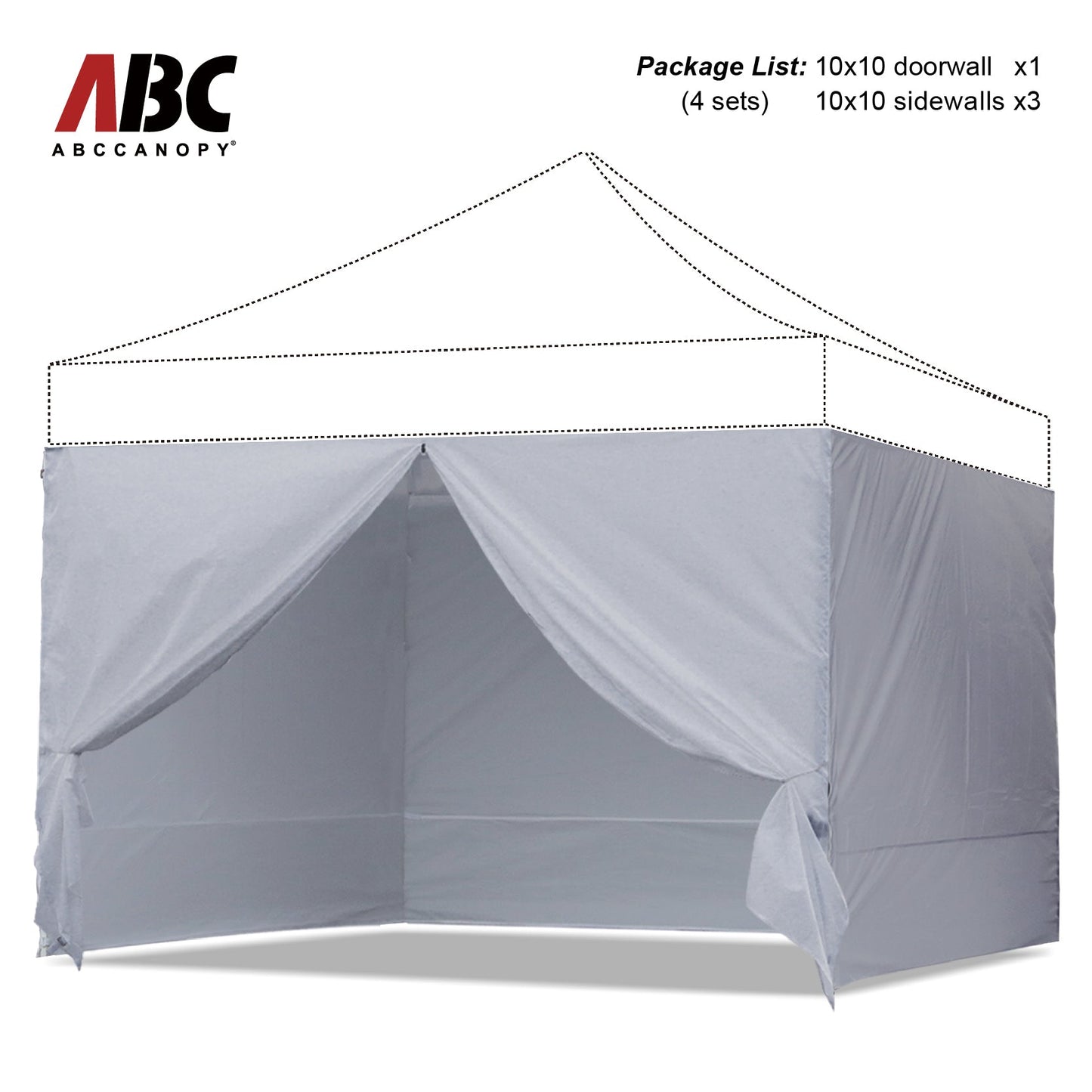 Canopy Sidewall Only 10x10, 10x20