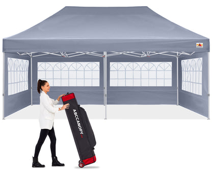 S1 Nova Base™-Lite Canopy with Church Window Sidewalls 8x8, 10x10, 10x15, 10x20