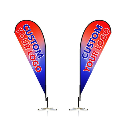 Custom Teardrop Flag 8FT, 10FT, 12FT