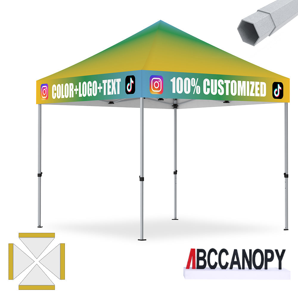S3 BenchMark Brio Shield Custom Aluminum Canopy 10x15, 10x20