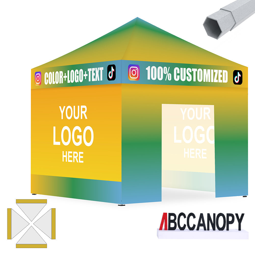 S3 BenchMark Brio Shield Custom Aluminum Canopy 10x15, 10x20
