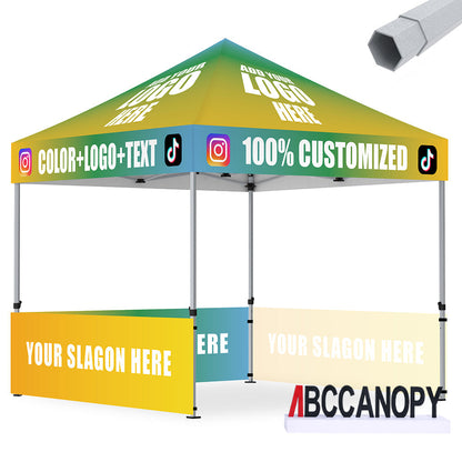 S3 BenchMark Brio Shield Custom Aluminum Canopy 10x15, 10x20