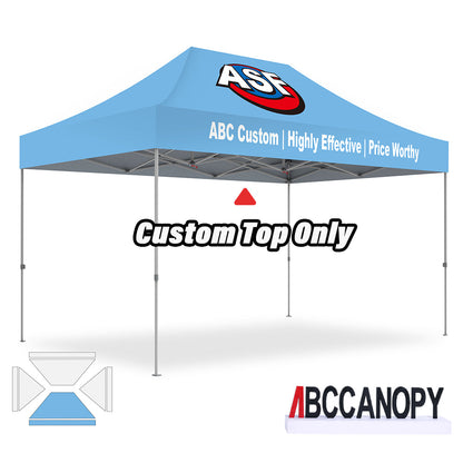 Custom Top Cover 8x8, 10x10, 10x15, 10x20