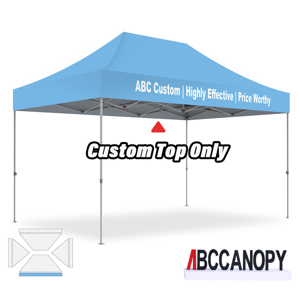 Custom Top Cover 8x8, 10x10, 10x15, 10x20