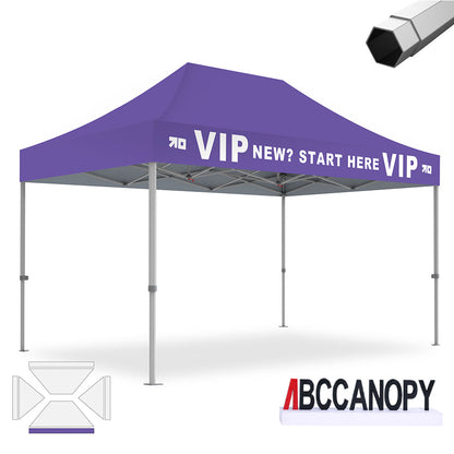 S1 Nova Base-Frame Custom Canopy 8x8, 10x10, 10x15, 10x20