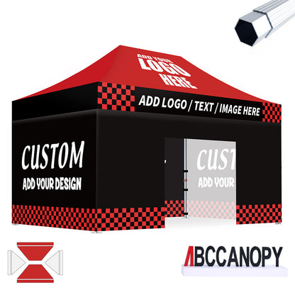 S3 BenchMark Brio Fort Custom Aluminum Canopy 10x15