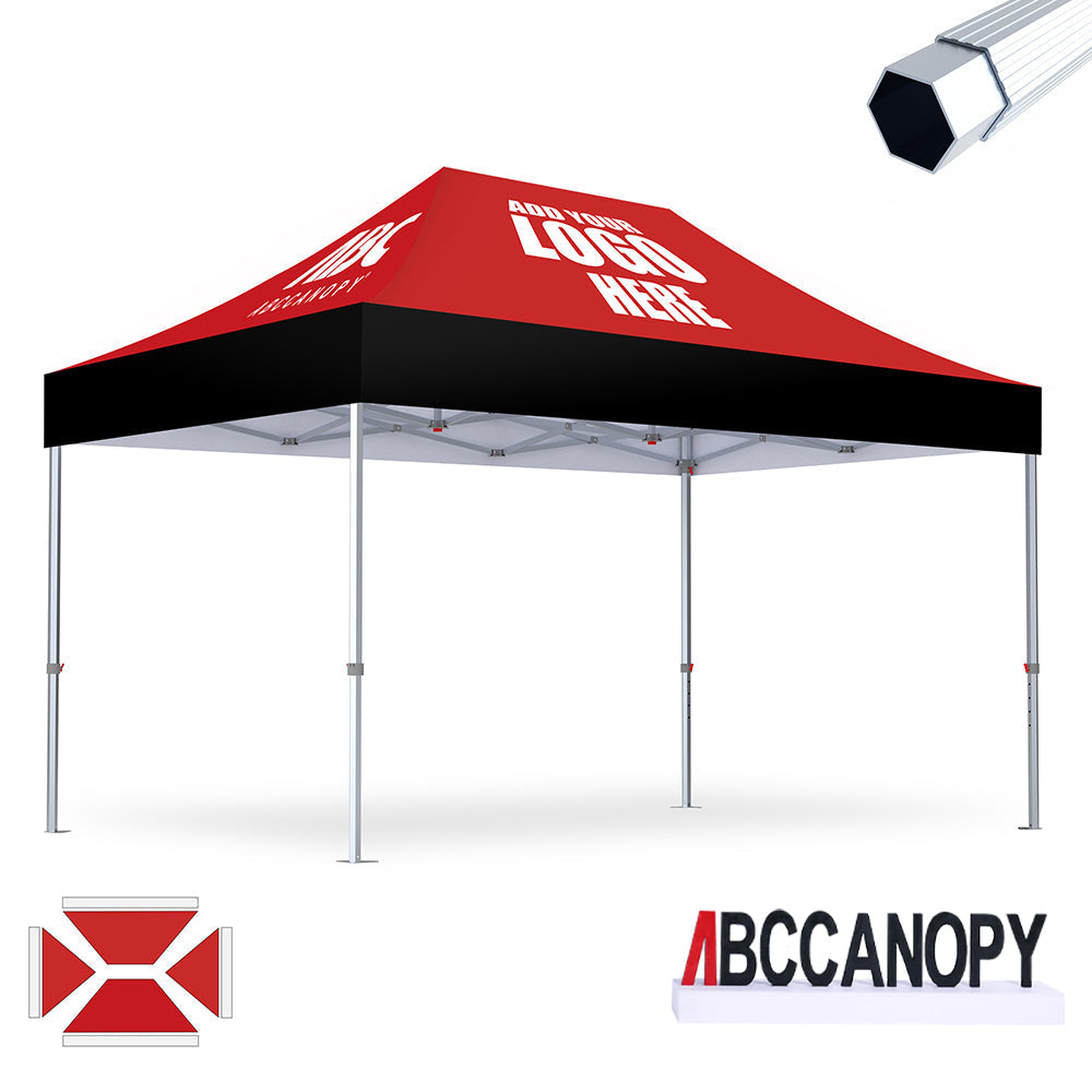 S3 BenchMark Brio Fort Custom Aluminum Canopy 10x15