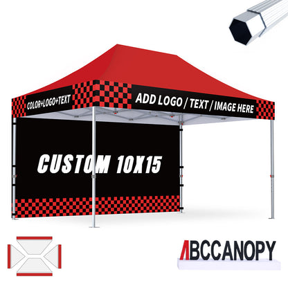S3 BenchMark Brio Fort Custom Aluminum Canopy 10x15