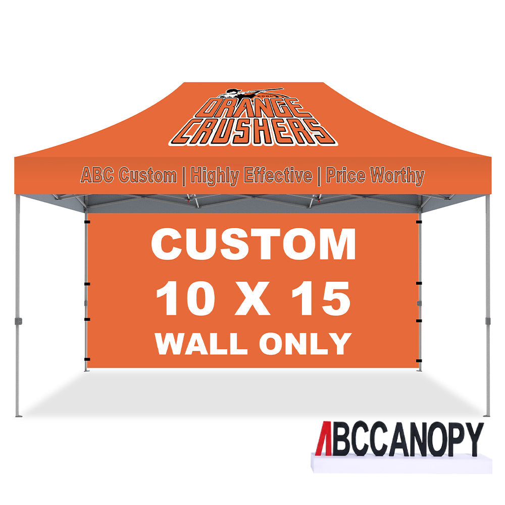 Custom Canopy Sidewall 8x8, 10x10, 10x15, 10x20 (1pc)