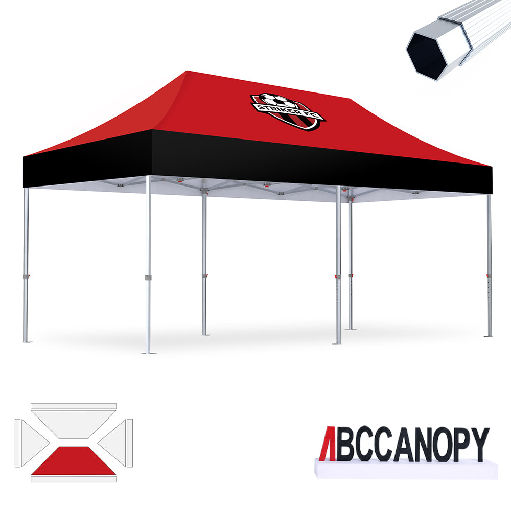 S3 BenchMark Brio Fort Custom Aluminum Canopy 10x15