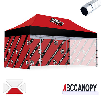 S3 BenchMark Brio Fort Custom Aluminum Canopy 10x15