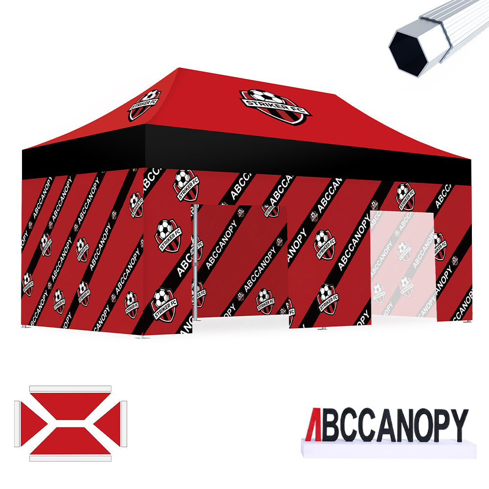 S3 BenchMark Brio Fort Custom Aluminum Canopy 10x15