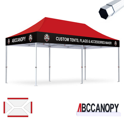S3 BenchMark Brio Fort Custom Aluminum Canopy 10x20