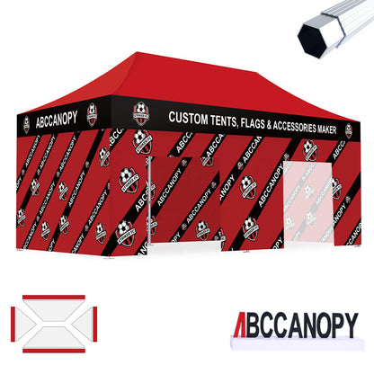 S3 BenchMark Brio Fort Custom Aluminum Canopy 10x15
