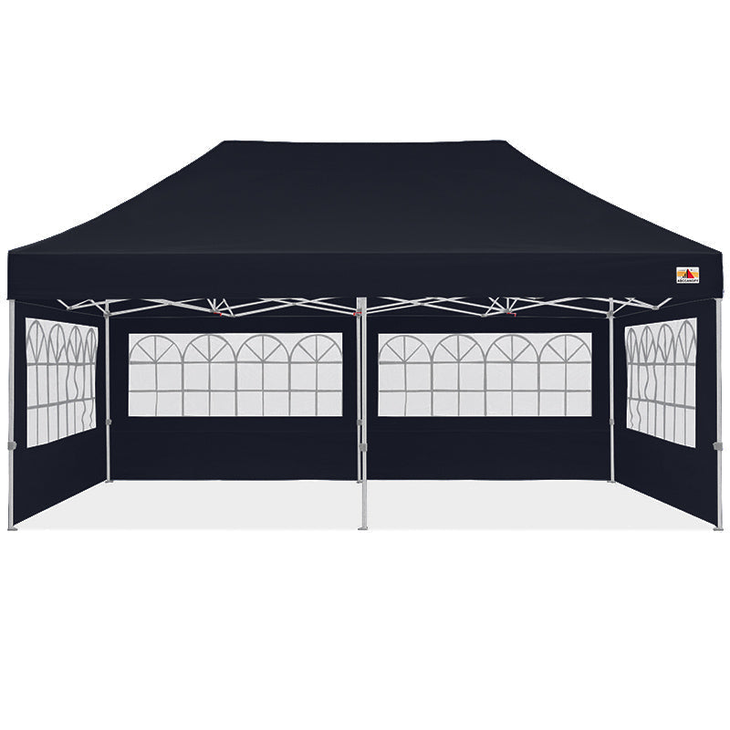 S1 Nova Base™-Lite Canopy with Church Window Sidewalls 8x8, 10x10, 10x15, 10x20