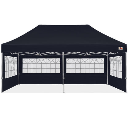 S1 Nova Base™-Lite Canopy with Church Window Sidewalls 8x8, 10x10, 10x15, 10x20