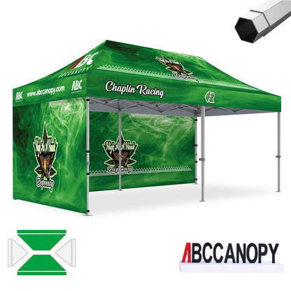 S1 Nova Base™ Custom Canopy Brand Union 10x10, 10x15, 10x20