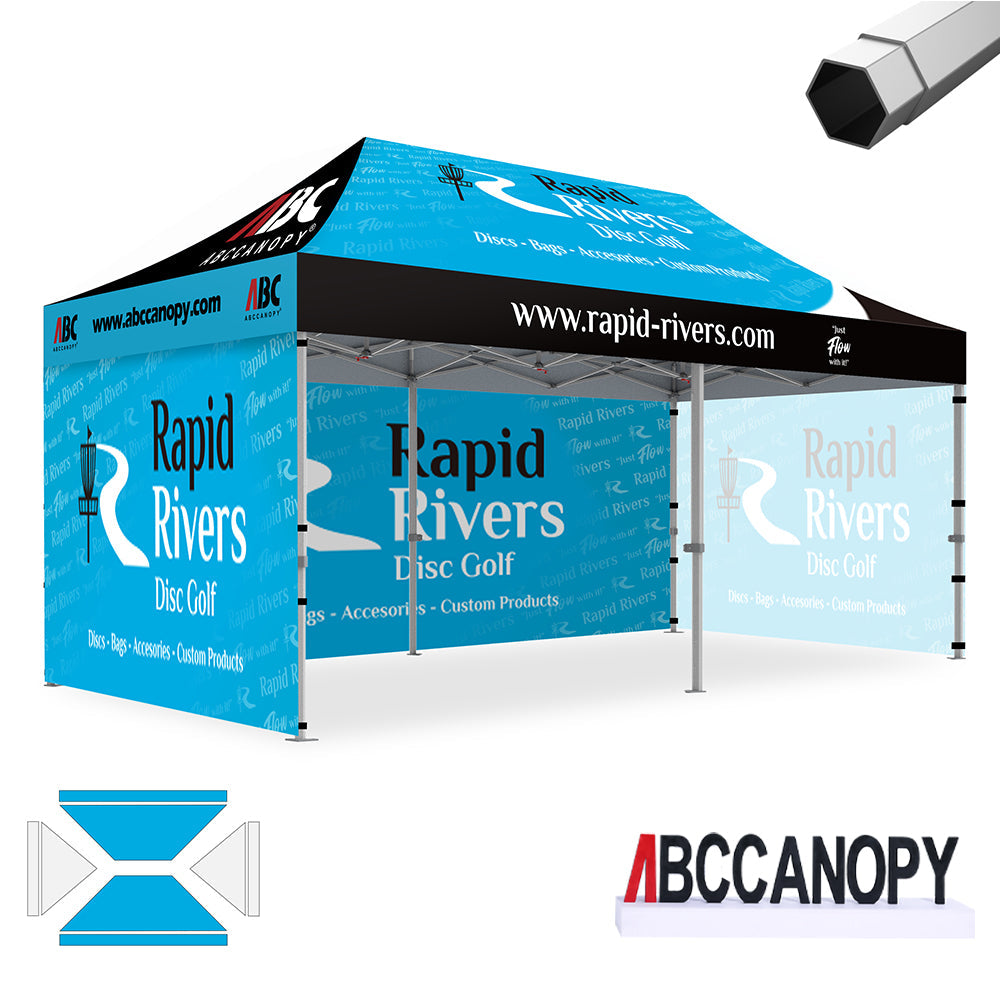 S1 Nova Base™ Custom Canopy Brand Union 10x10, 10x15, 10x20