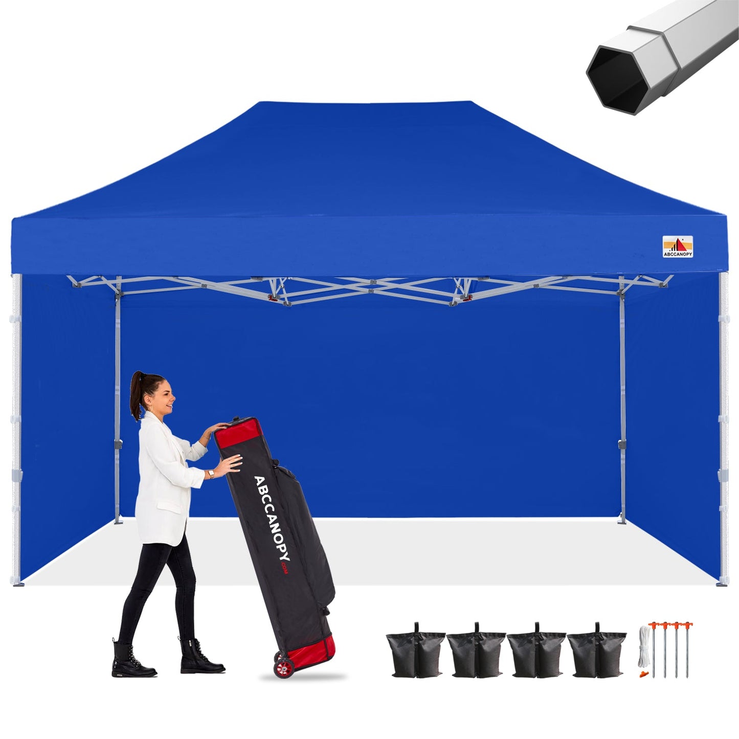 S1 Nova Base™-Frame Canopy with Sidewalls 10x10, 10x15, 10x20