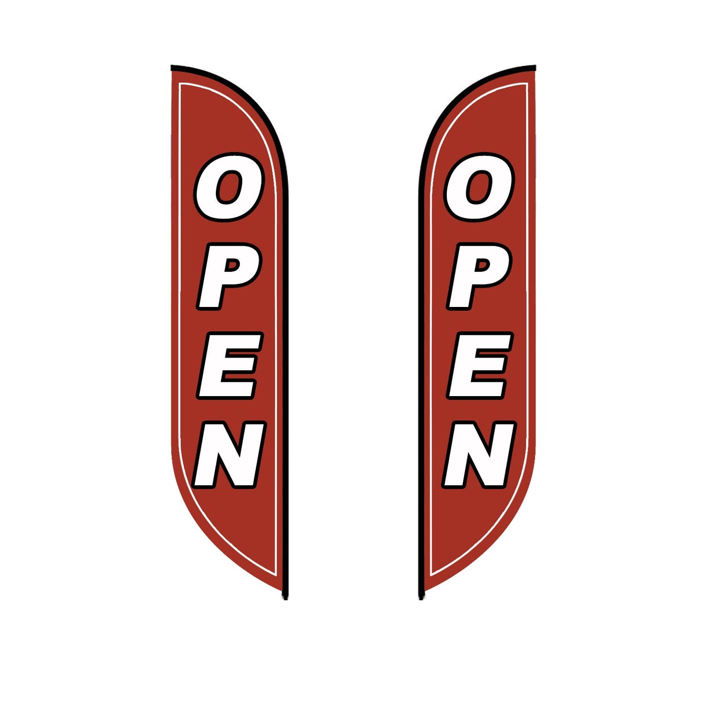 Custom Feather Flag 8FT, 10FT, 12FT