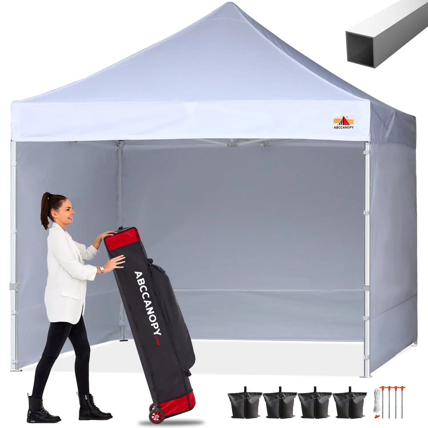 S1 Nova Base™-Lite Canopy with Sidewalls 10x10, 10x15, 10x20