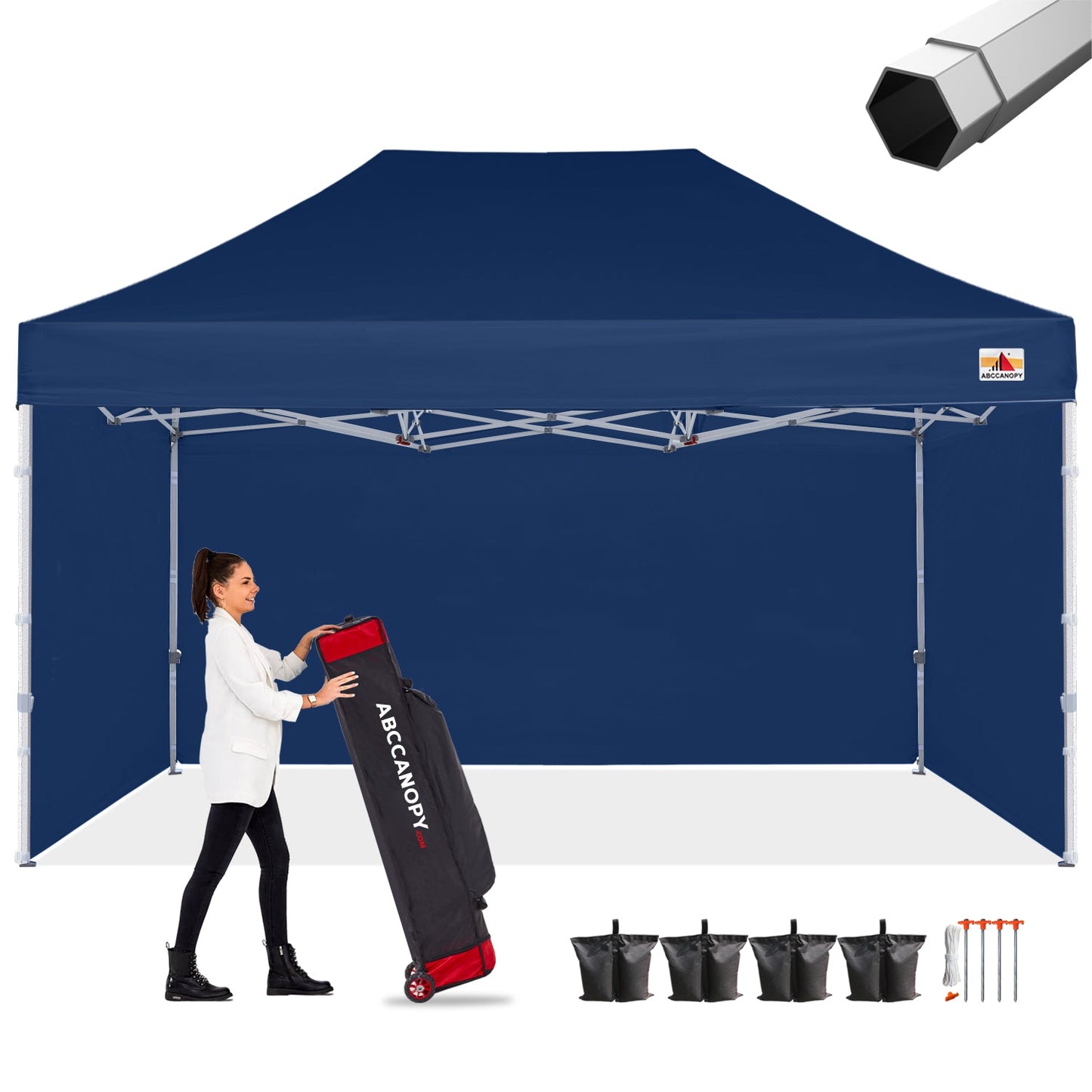 S1 Nova Base™-Frame Canopy with Sidewalls 10x10, 10x15, 10x20