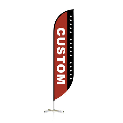 Custom Flag with Pole 8FT, 10FT, 12FT