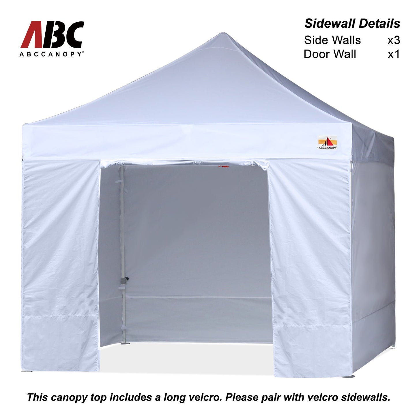 S1 Nova Base™-Lite Canopy with Sidewall 8x8, 8x12, 8x16