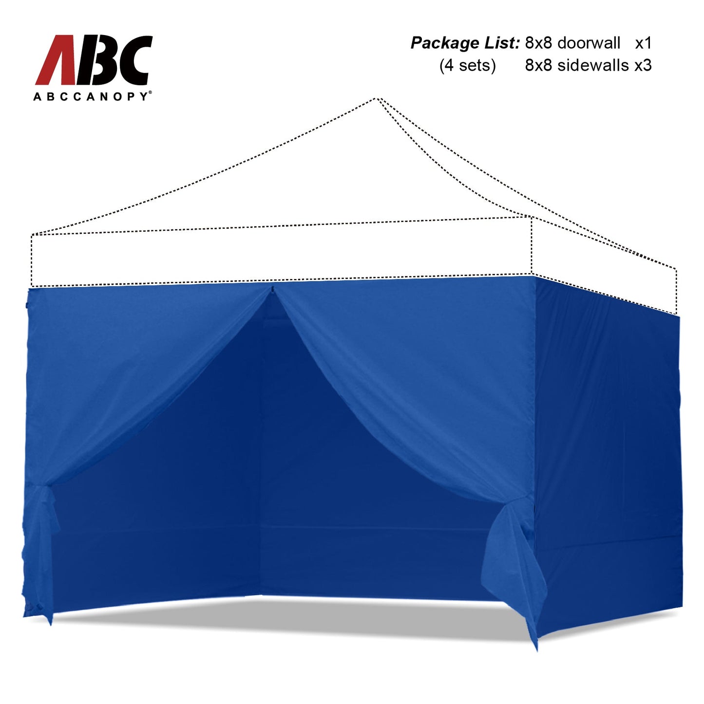 Canopy Sidewall Only 10x10, 10x20