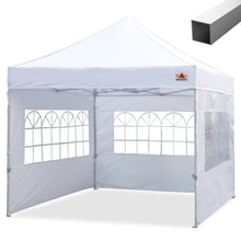 S1 Nova Base™-Lite Canopy with Church Window Sidewalls 8x8, 10x10, 10x15, 10x20
