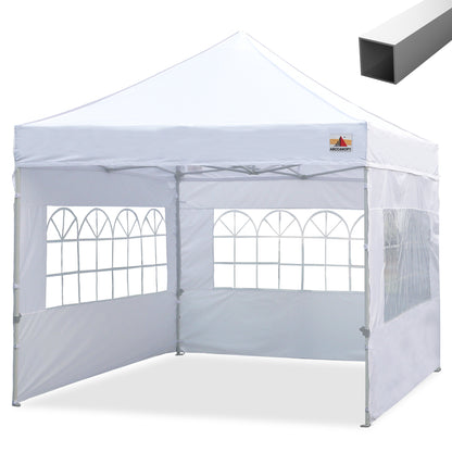 S1 Nova Base™-Lite Canopy with Church Window Sidewalls 8x8, 10x10, 10x15, 10x20