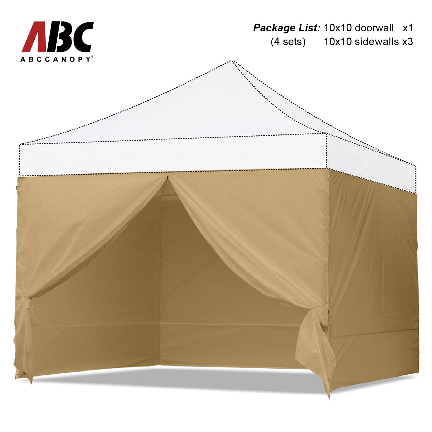 Canopy Sidewall Only 10x10, 10x20