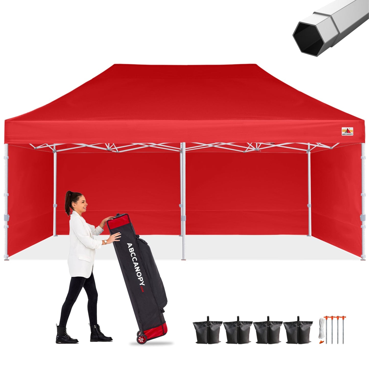 S1 Nova Base™-Frame Canopy with Sidewalls 10x10, 10x15, 10x20