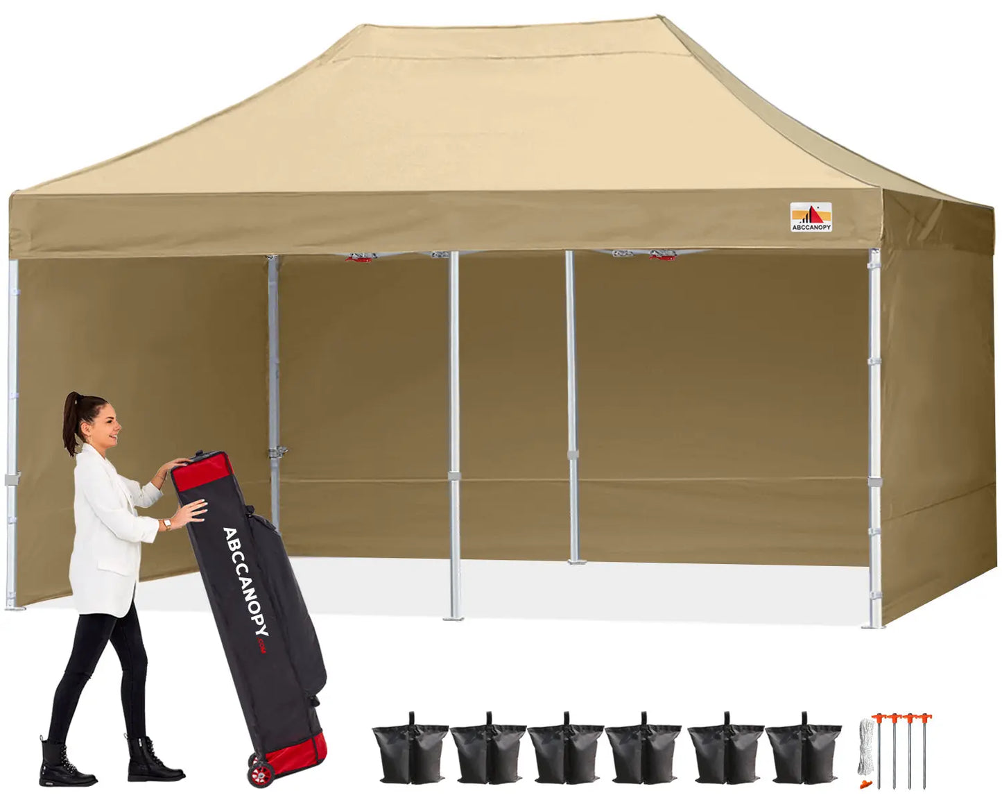 S1 Nova Base™-Lite Canopy with Sidewalls 10x10, 10x15, 10x20