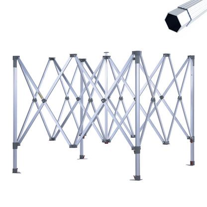 S3 BenchMark Brio™ Fort - Aluminum Canopy Frame Only 10x10, 10x15, 10x20