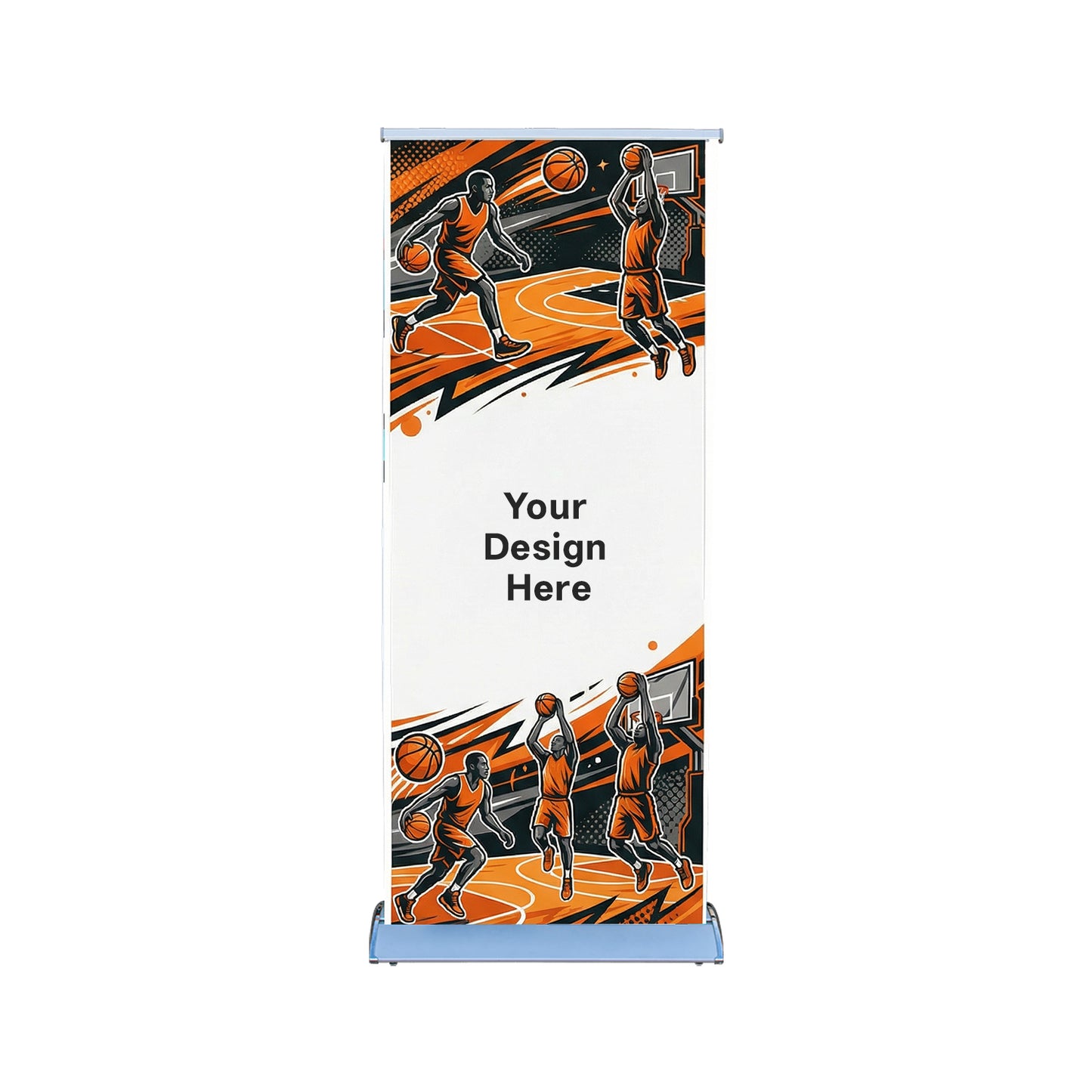 Deluxe Custom Roll-Up Banner Height Adjustable