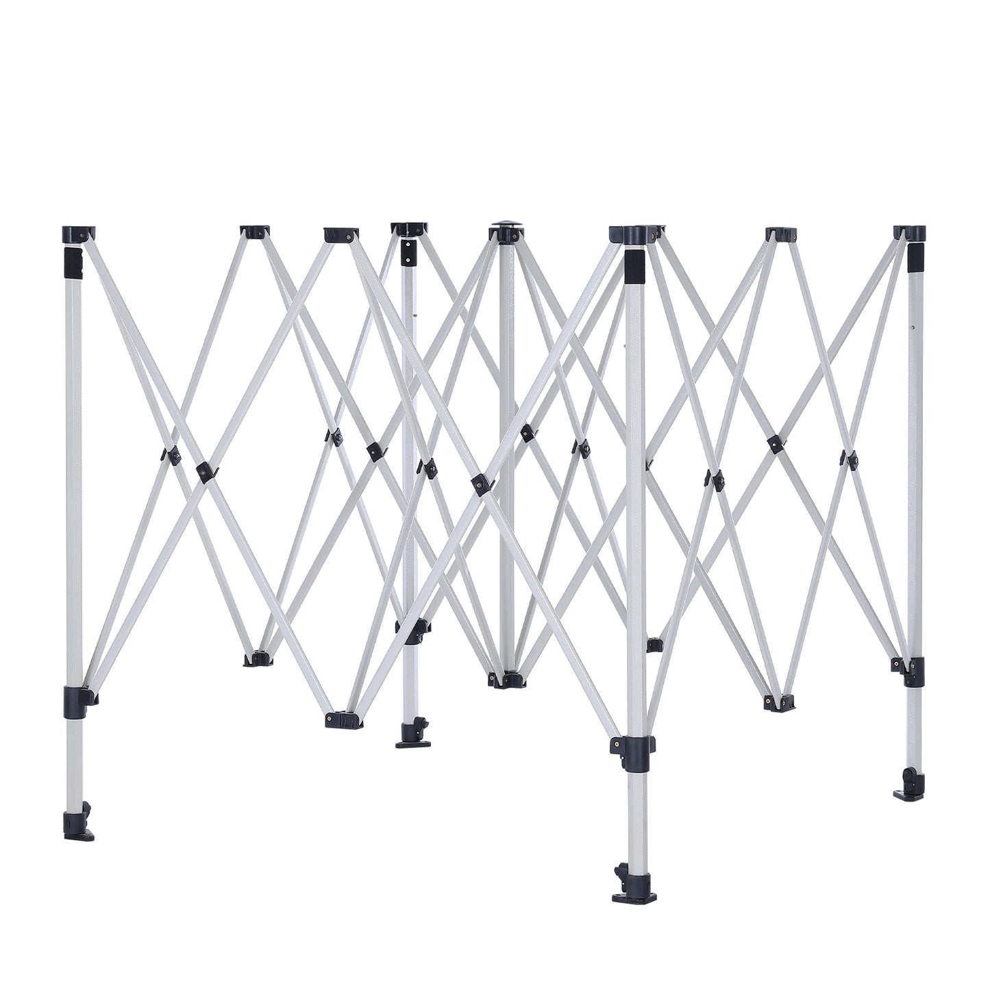 S3 BenchMark Brio™ Shield - Aluminum-Steel Mix Canopy Frame Only 10x10, 10x15, 10x20