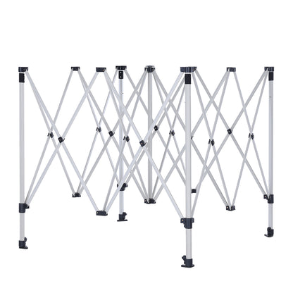 S3 BenchMark Brio™ Shield - Aluminum-Steel Mix Canopy Frame Only 10x10, 10x15, 10x20
