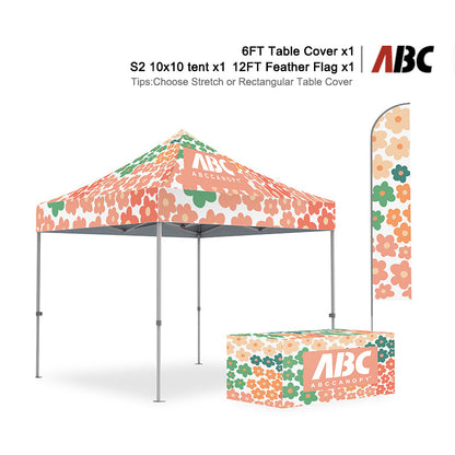 S1 Nova Base™-Frame Custom Canopy Full Case Vision 10x10