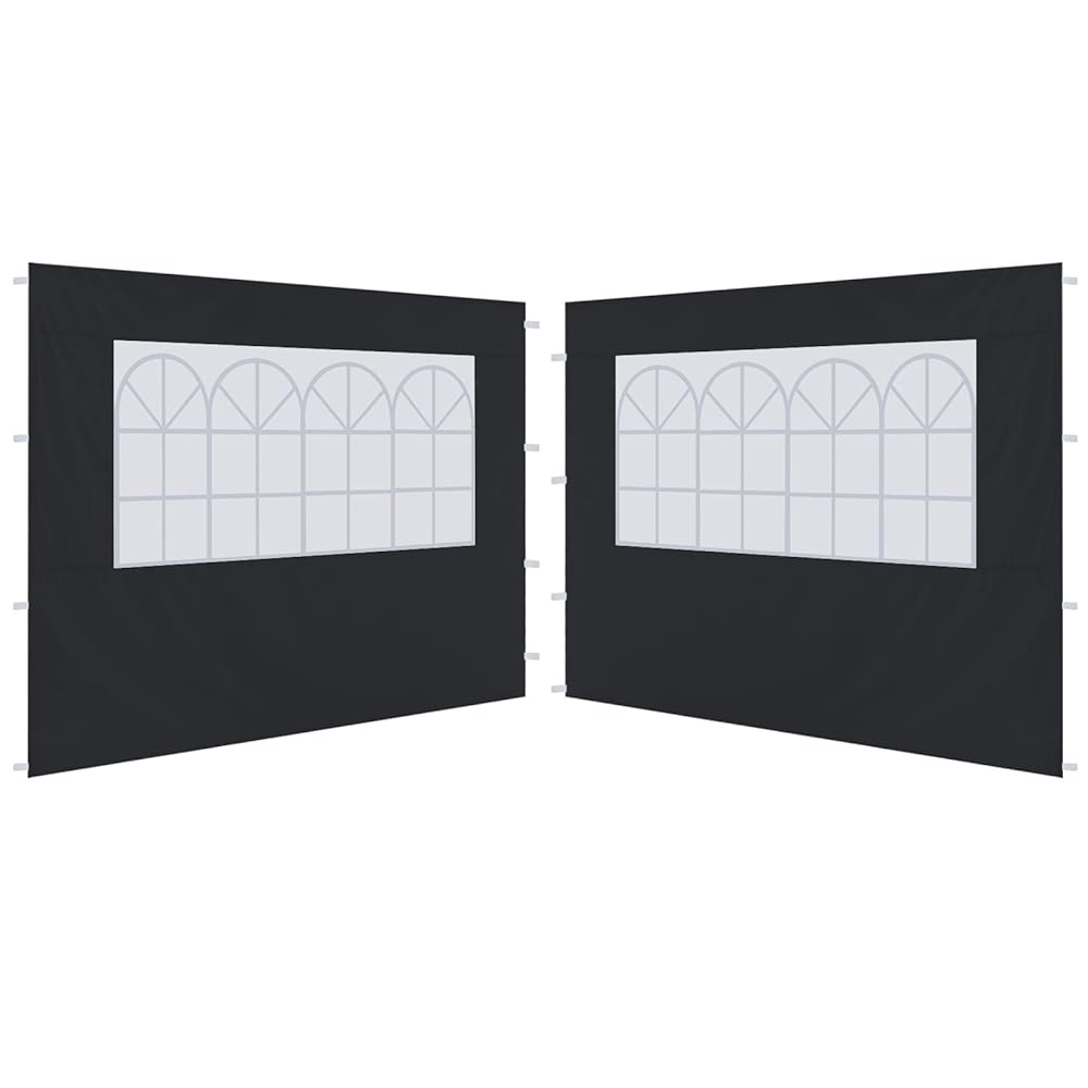Canopy Sidewalls with Church Window 10x10 (2 Packs)