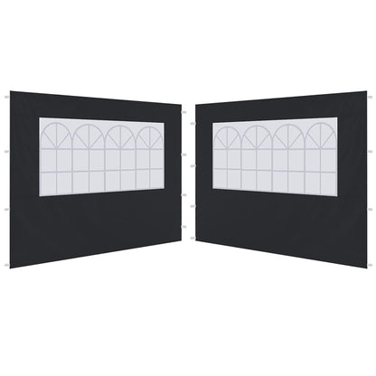Canopy Sidewalls with Church Window 10x10 (2 Packs)