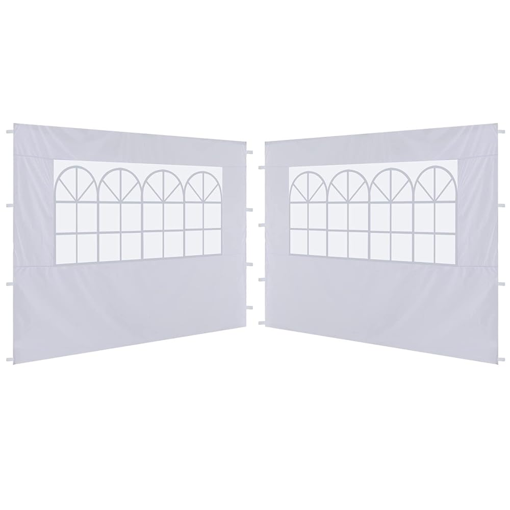 Canopy Sidewalls with Church Window 10x10 (2 Packs)