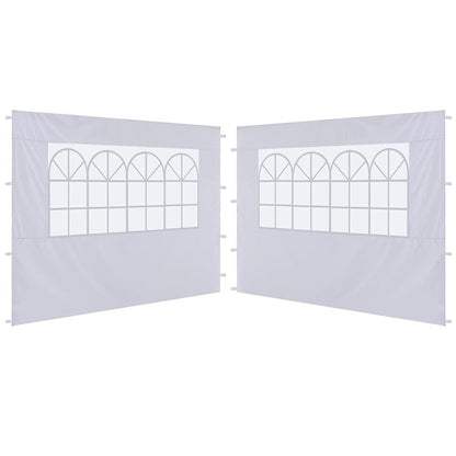 Canopy Sidewalls with Church Window 10x10 (2 Packs)
