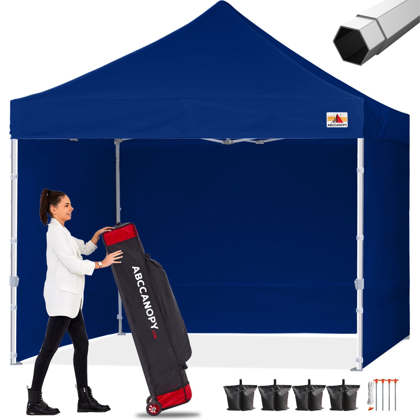 S1 Nova Base™-Frame Canopy with Sidewalls 10x10, 10x15, 10x20
