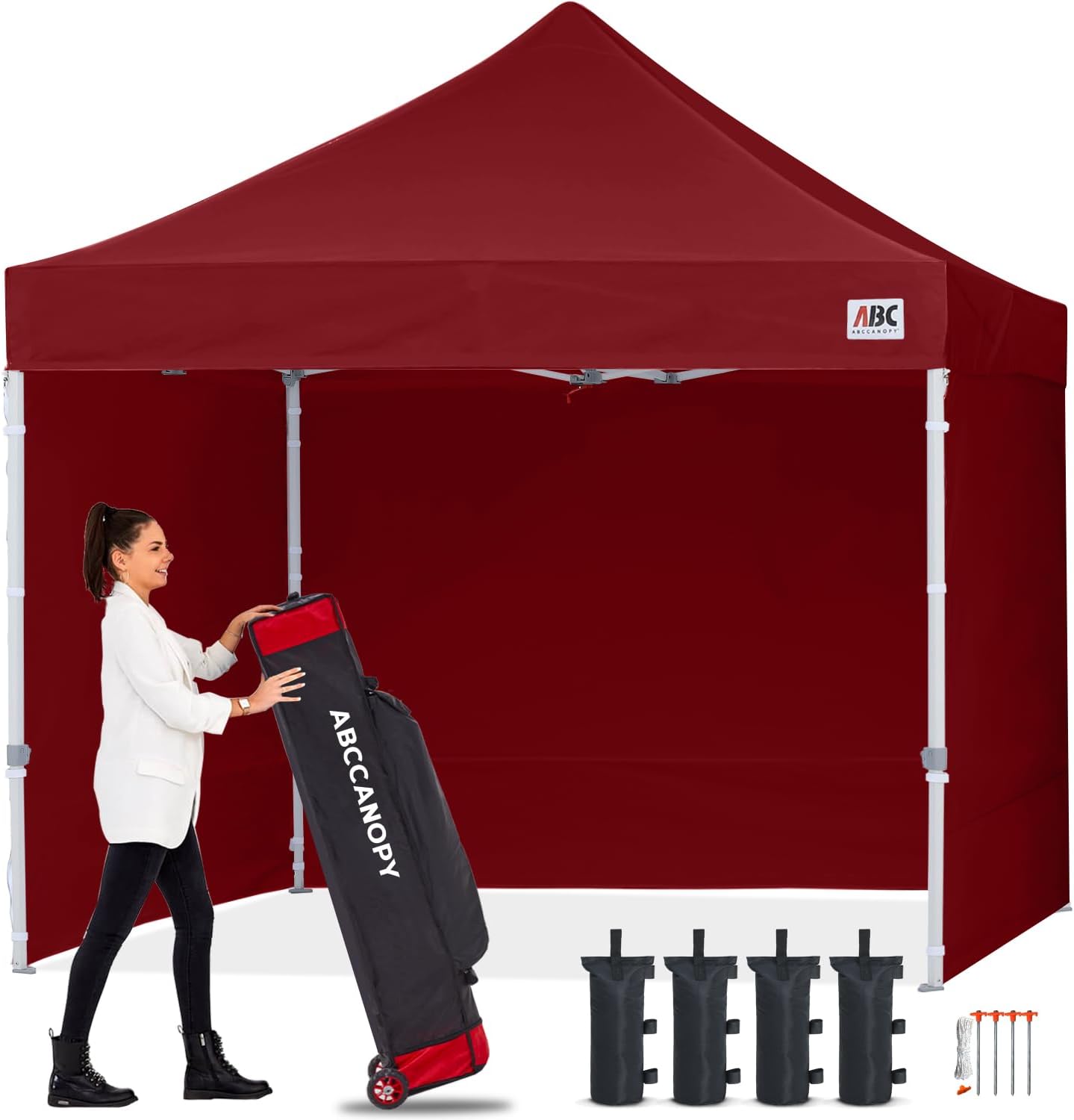 S1 Nova Base™-Lite Canopy with Sidewall 8x8, 8x12, 8x16